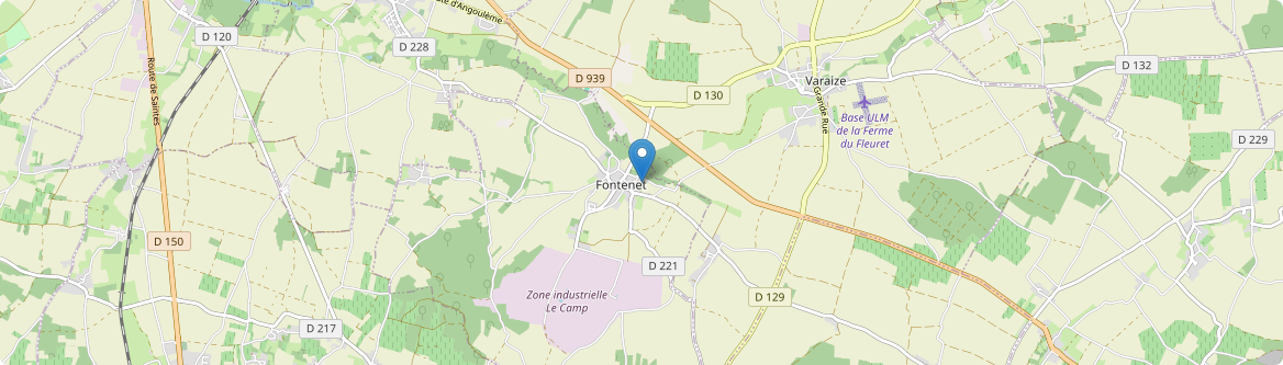 Fontenet - Carte
