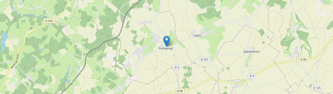 Fontenoy - Carte