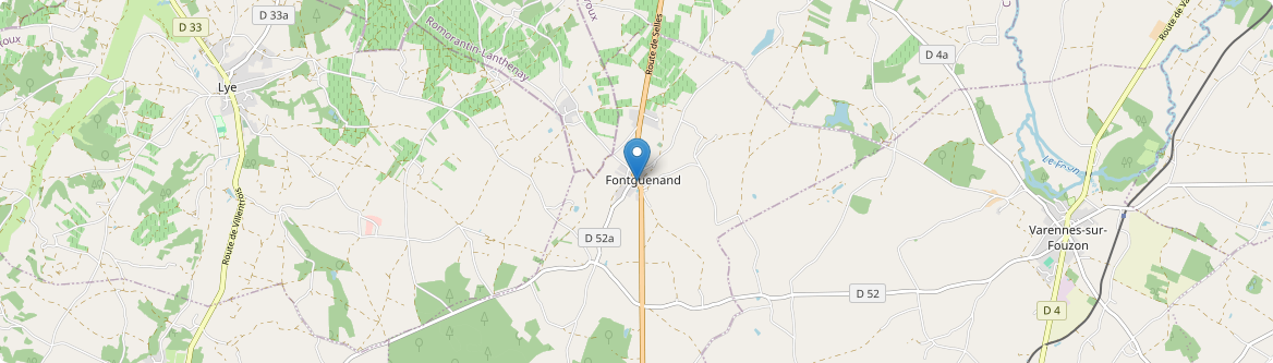 Fontguenand - Carte