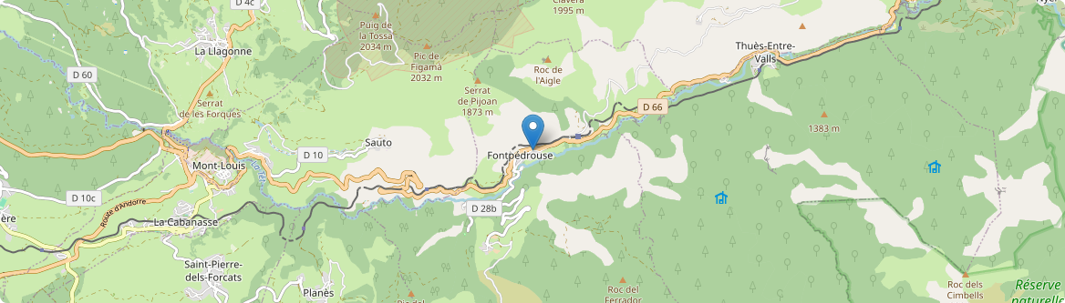 Fontpédrouse - Carte