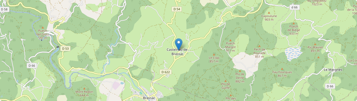 Fontrieu - Carte