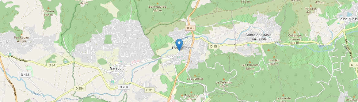 Forcalqueiret - Carte
