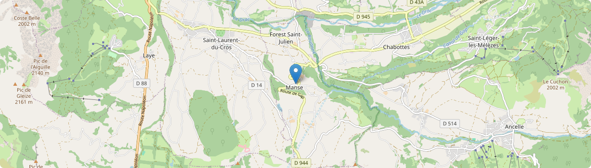 Forest-Saint-Julien - Carte