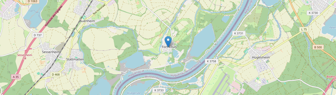 Fort-Louis - Carte