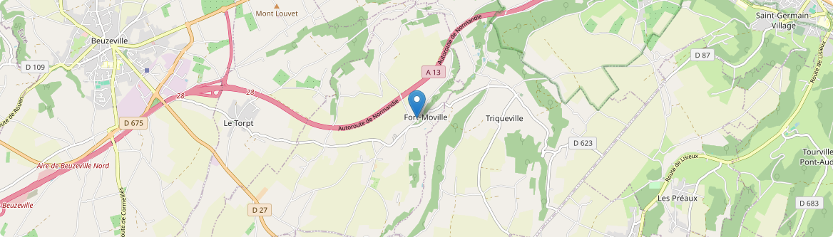 Fort-Moville - Carte