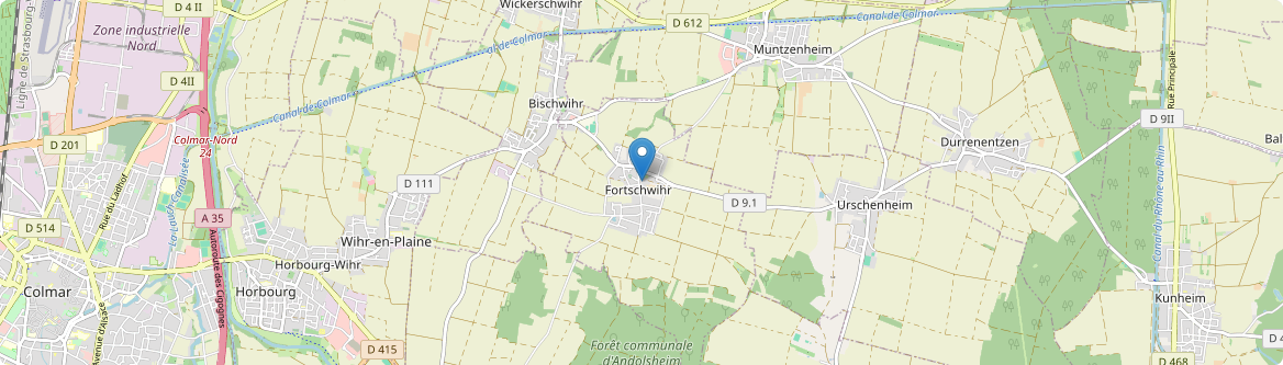 Fortschwihr - Carte