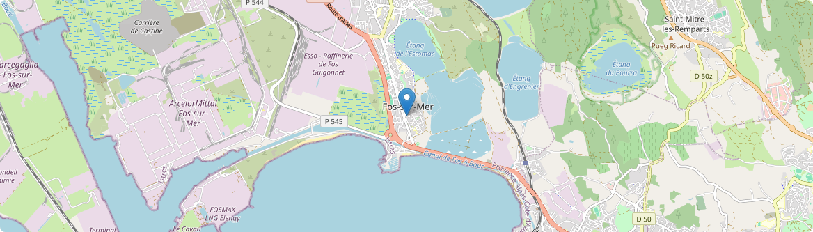 Fos-sur-Mer - Carte