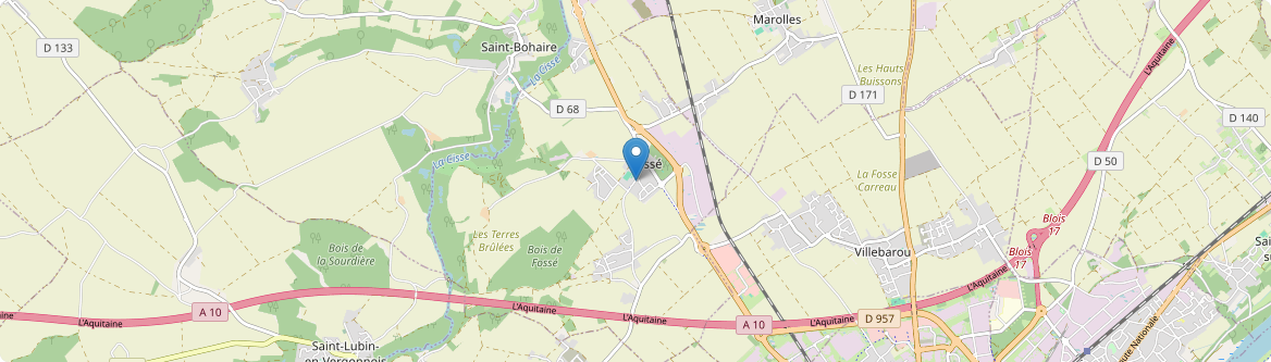 Fossé - Carte