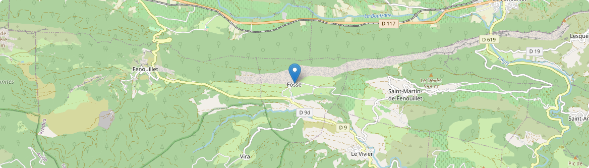 Fosse - Carte