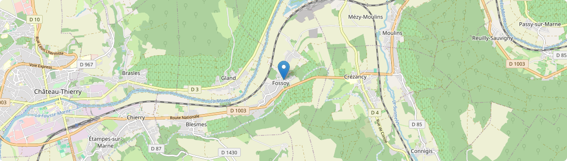 Fossoy - Carte