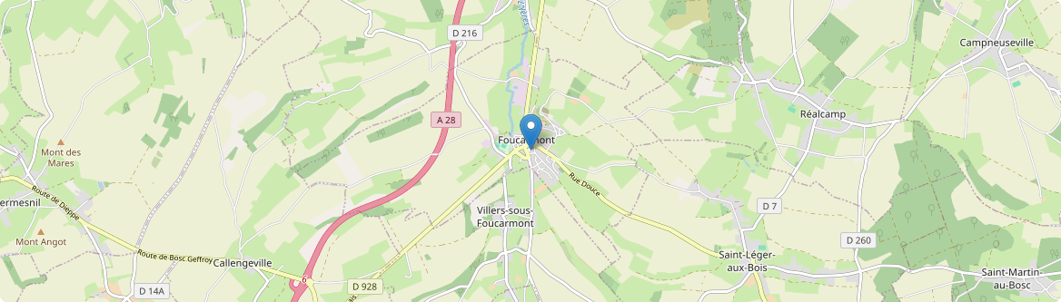 Foucarmont - Carte
