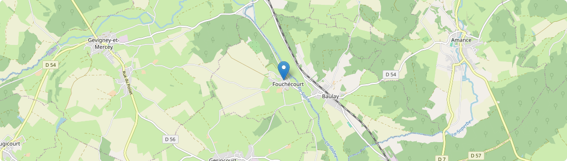 Fouchécourt - Carte