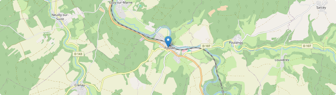 Foulain - Carte
