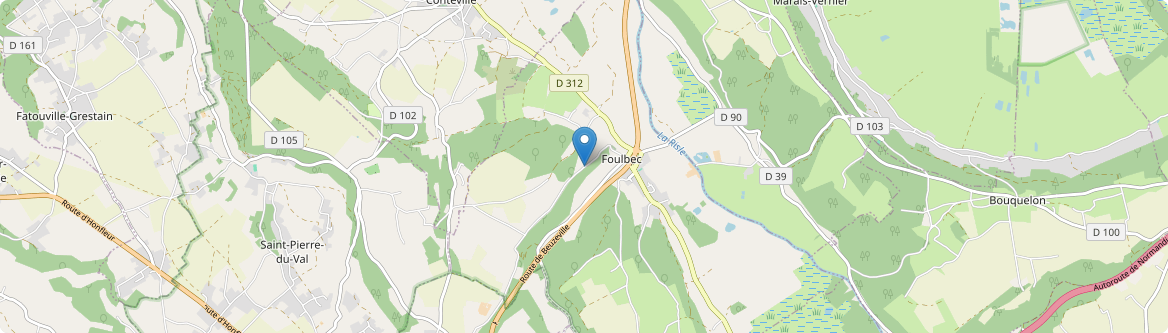 Foulbec - Carte
