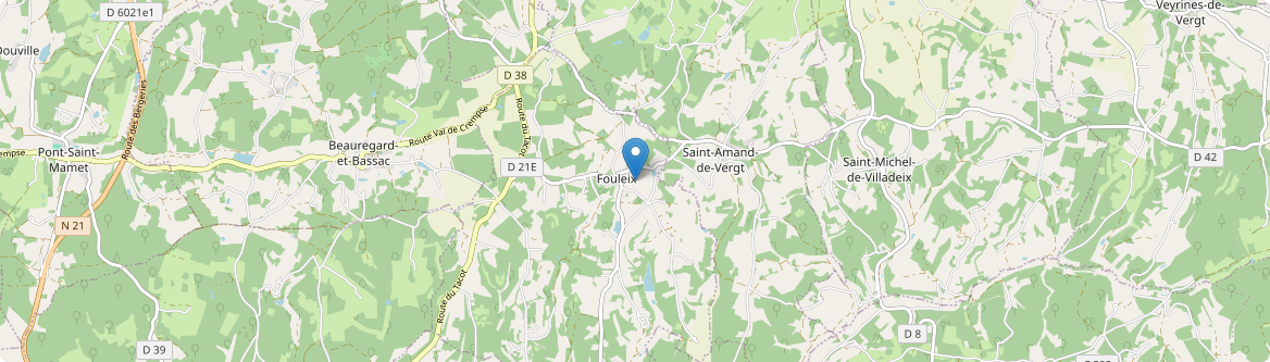 Fouleix - Carte