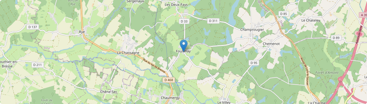 Foulenay - Carte