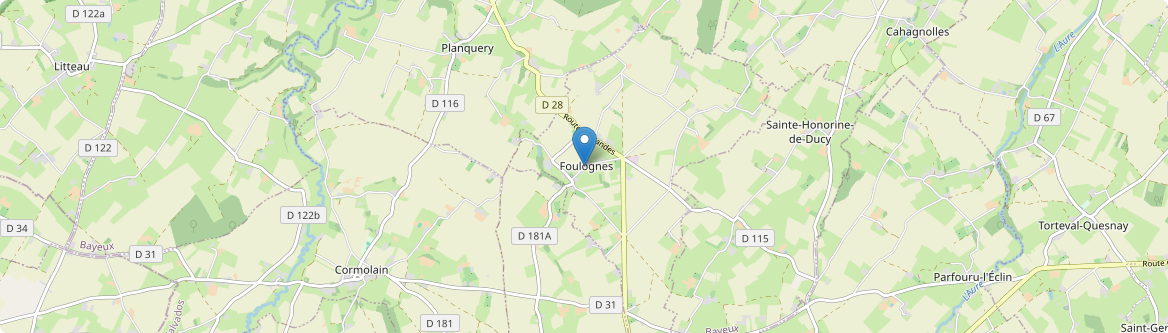 Foulognes - Carte