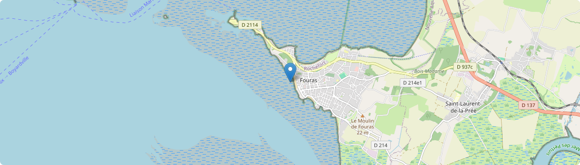 Fouras - Carte