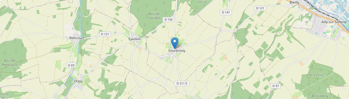 Fourdrinoy - Carte