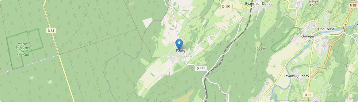 Fourg - Carte