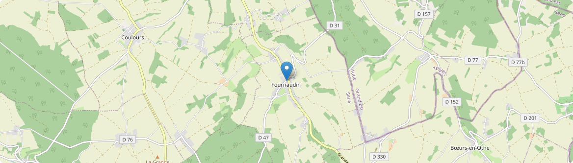 Fournaudin - Carte
