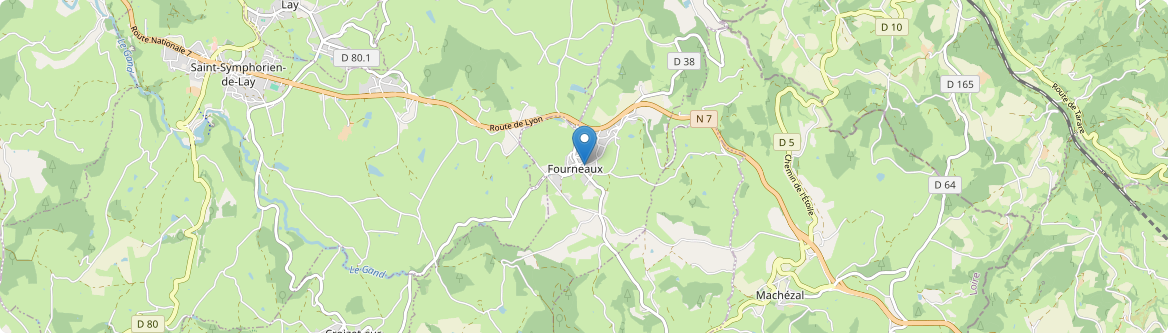 Fourneaux - Carte