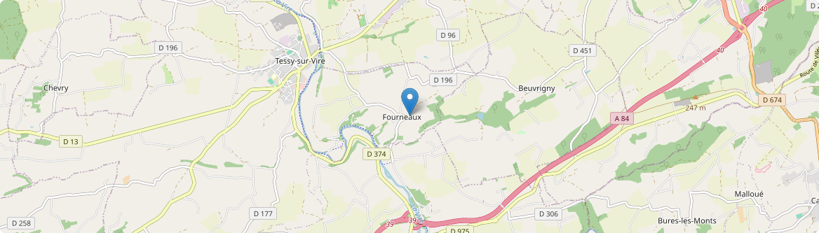 Fourneaux - Carte