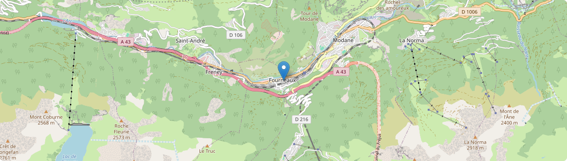Fourneaux - Carte