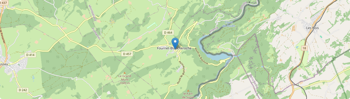 Fournet-Blancheroche - Carte