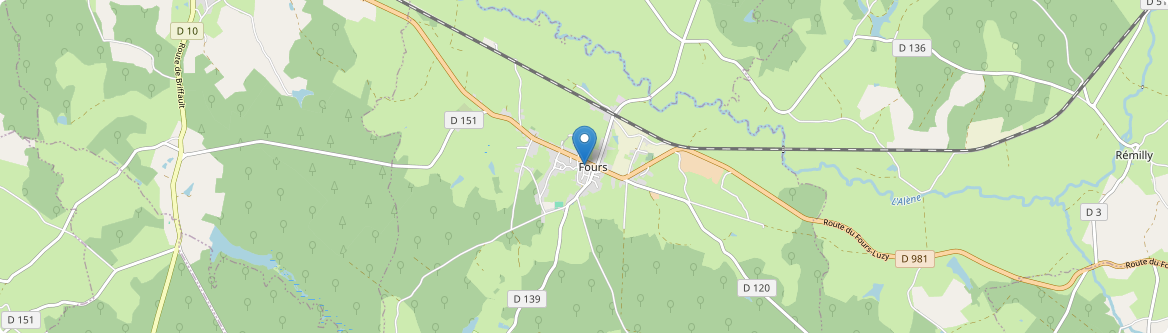 Fours - Carte