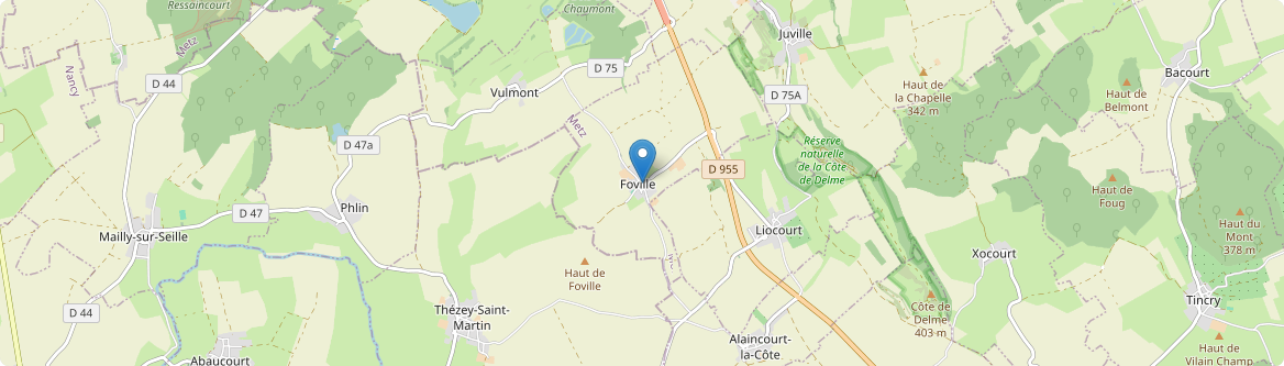Foville - Carte