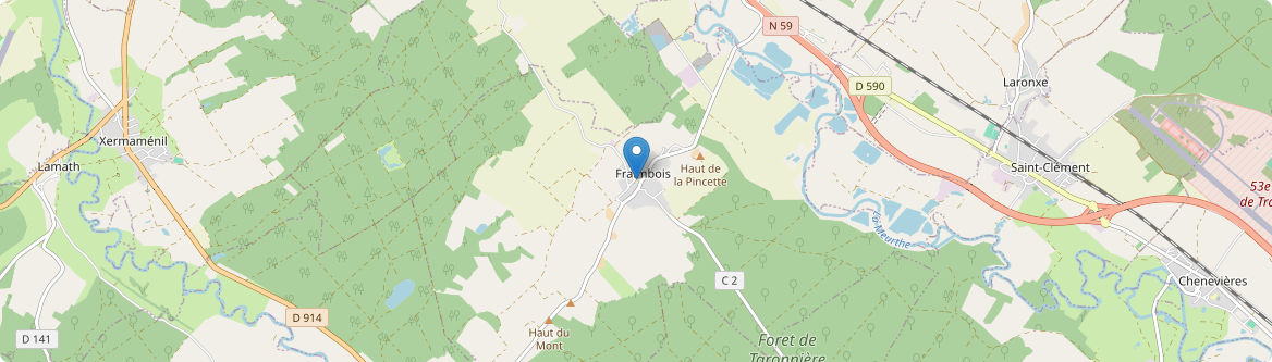 Fraimbois - Carte