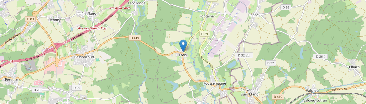 Frais - Carte