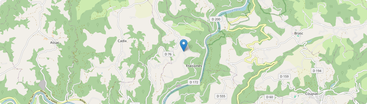 Fraissines - Carte