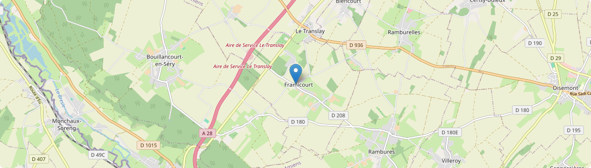 Framicourt - Carte