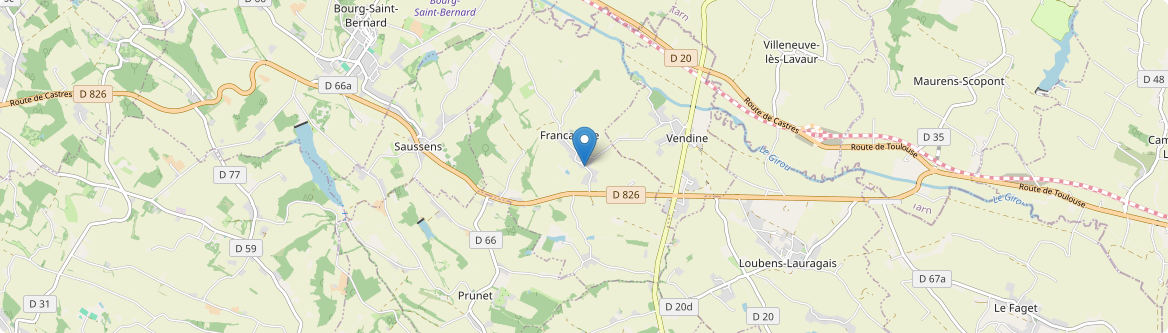 Francarville - Carte