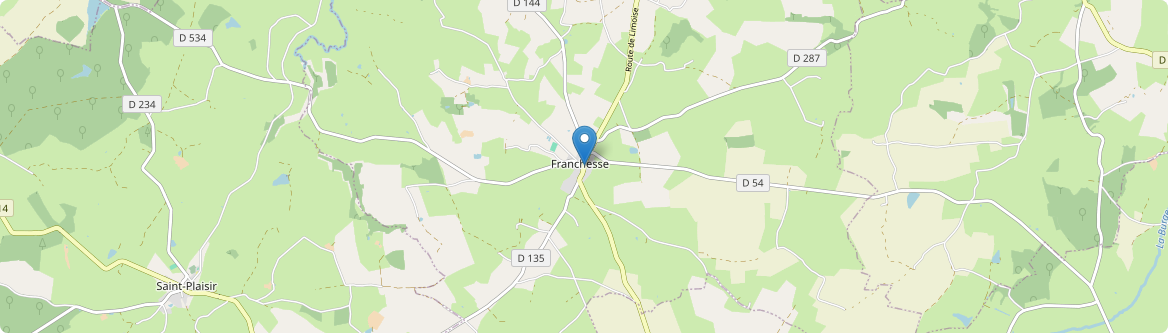 Franchesse - Carte