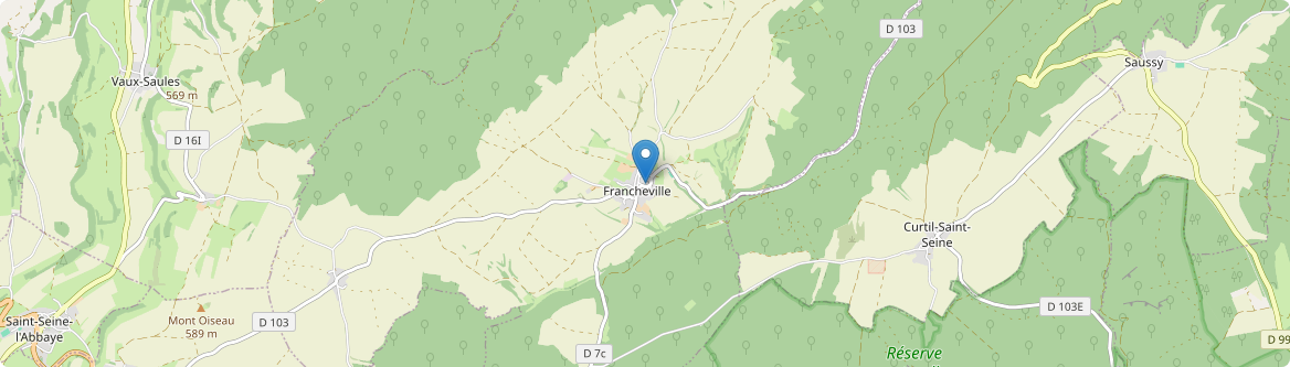 Francheville - Carte