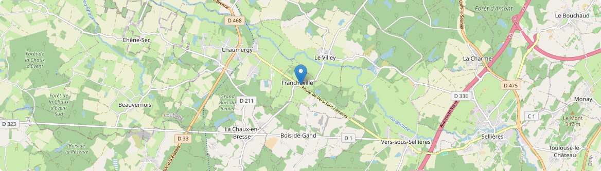 Francheville - Carte
