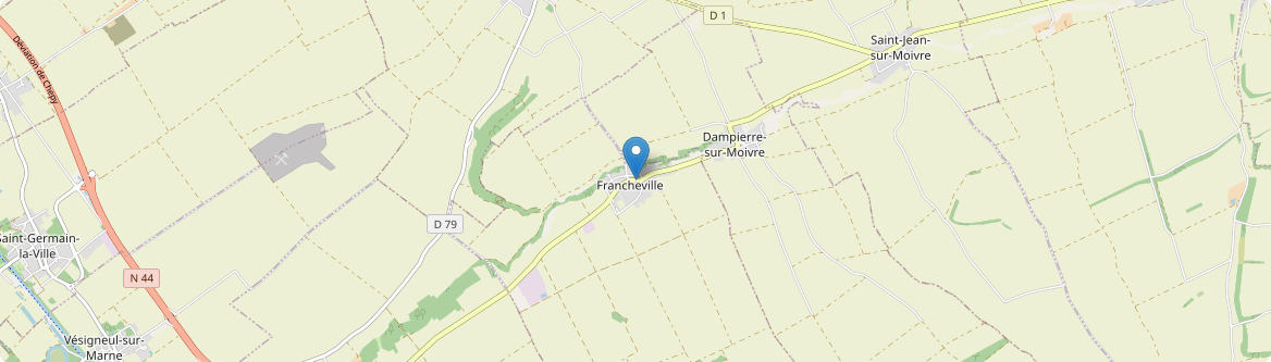 Francheville - Carte