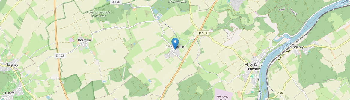 Francheville - Carte