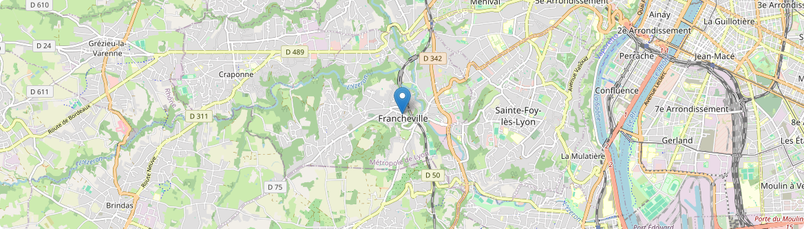 Francheville - Carte