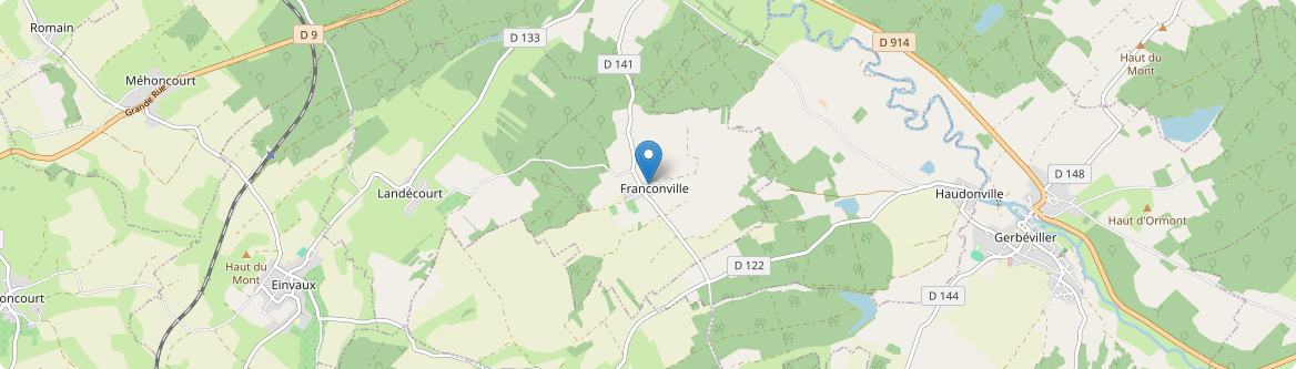 Franconville - Carte