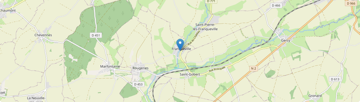 Franqueville - Carte