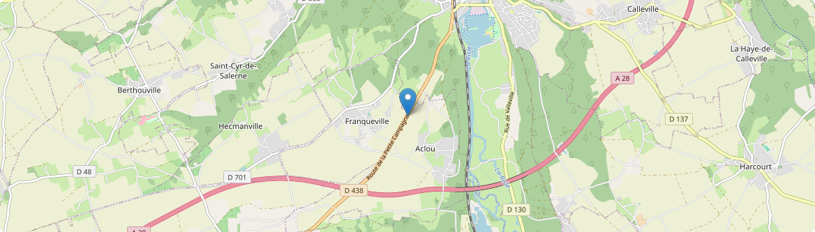 Franqueville - Carte