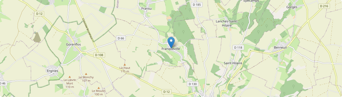 Franqueville - Carte