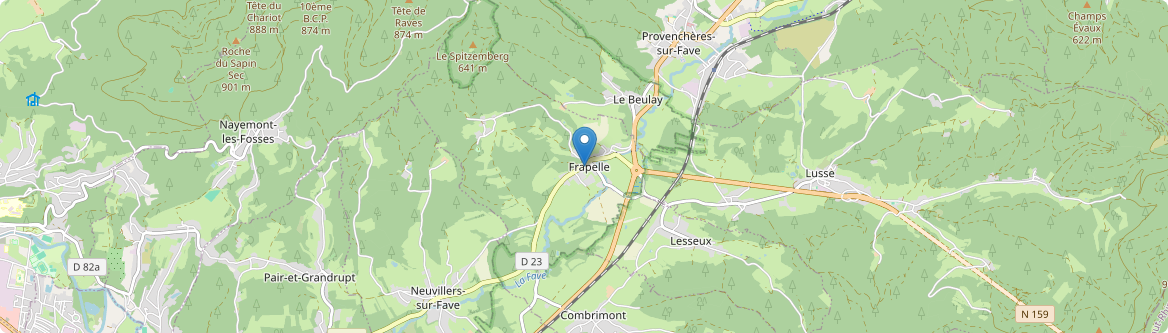 Frapelle - Carte