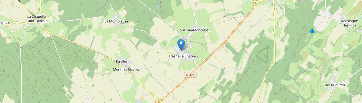 Frasne-le-Château - Carte