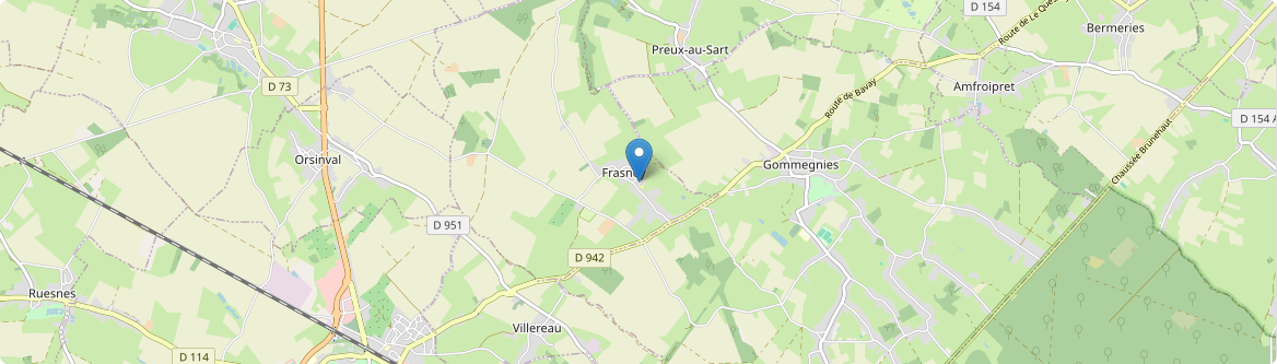 Frasnoy - Carte