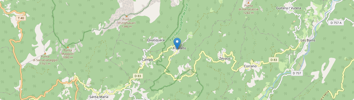 Frasseto - Carte